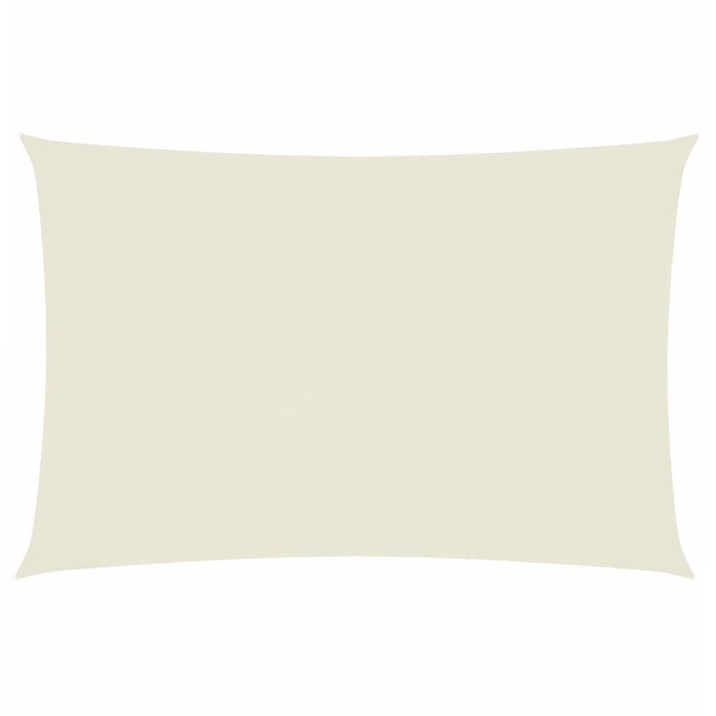 Sonnensegel Oxford-Gewebe Rechteckig 2X4 M Creme