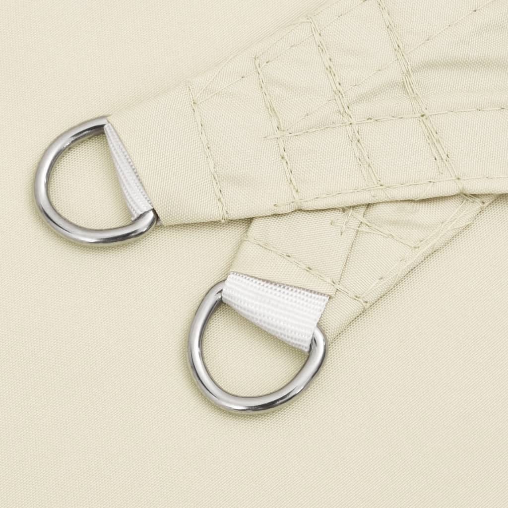 Sonnensegel Oxford-Gewebe Dreieckig 5X5X5 M Creme