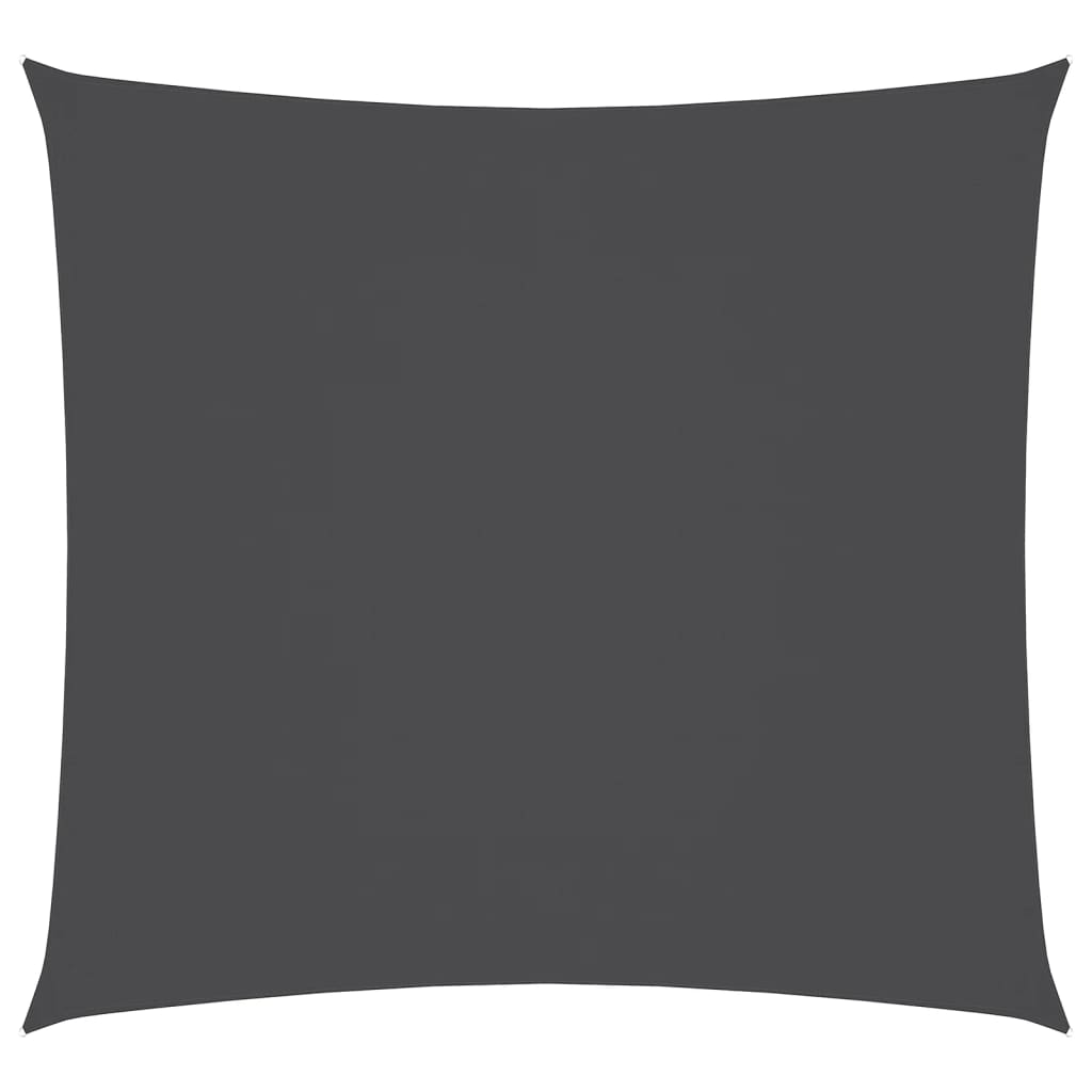 Sonnensegel Oxford-Gewebe Quadratisch 3,6X3,6 M Anthrazit