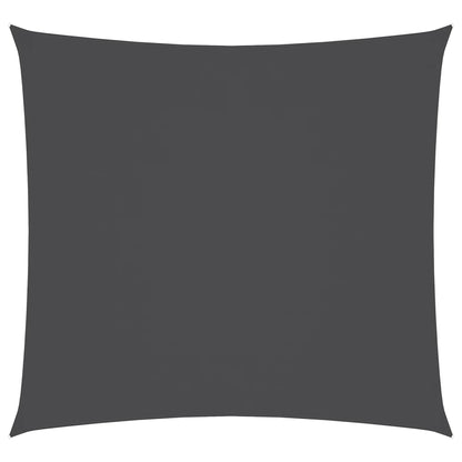 Sonnensegel Oxford-Gewebe Quadratisch 3,6X3,6 M Anthrazit