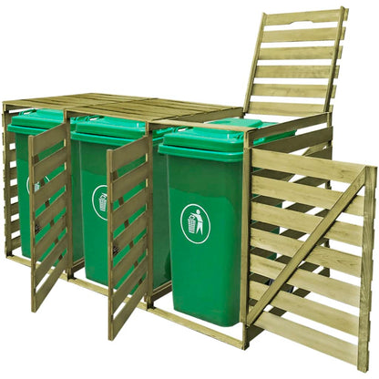 Mülltonnenbox Für 240 L Imprägniertes Holz