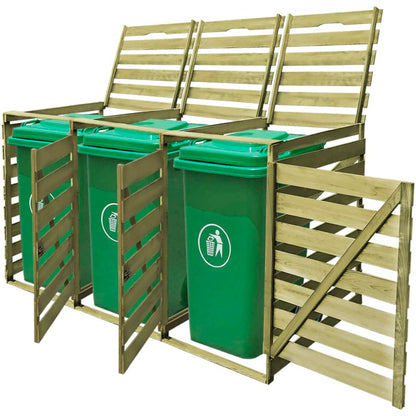 Mülltonnenbox Für 240 L Imprägniertes Holz