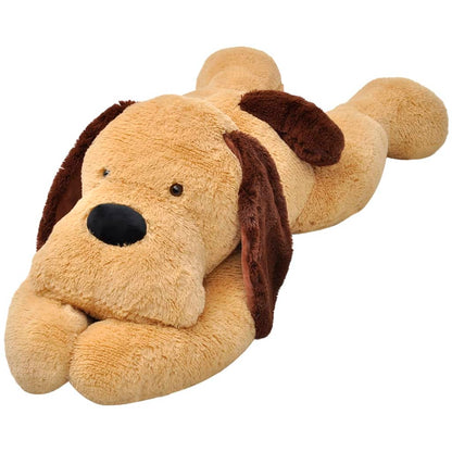 Hund Kuscheltier Plüsch Braun