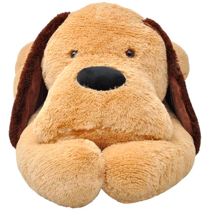 Hund Kuscheltier Plüsch Braun