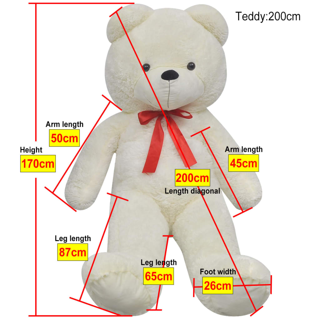 Teddybär Kuscheltier Plüsch 170 Cm