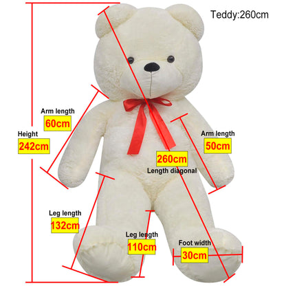 Teddybär Kuscheltier Plüsch 242 Cm
