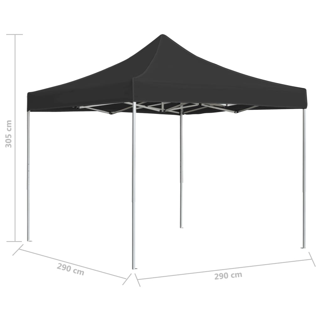 Profi-Partyzelt Faltbar Aluminium 3X3 M