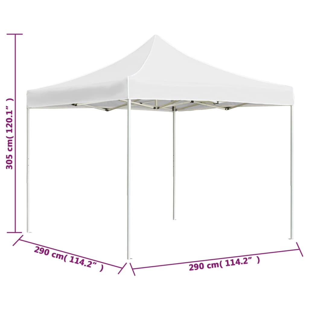 Profi-Partyzelt Faltbar Aluminium 3X3 M