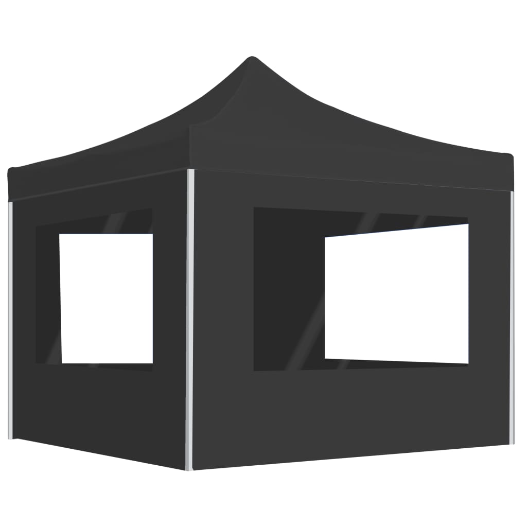 Profi-Partyzelt Faltbar Mit Wänden Aluminium 3×3M