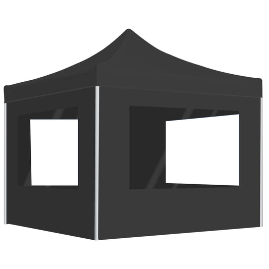 Profi-Partyzelt Faltbar Mit Wänden Aluminium 3×3M