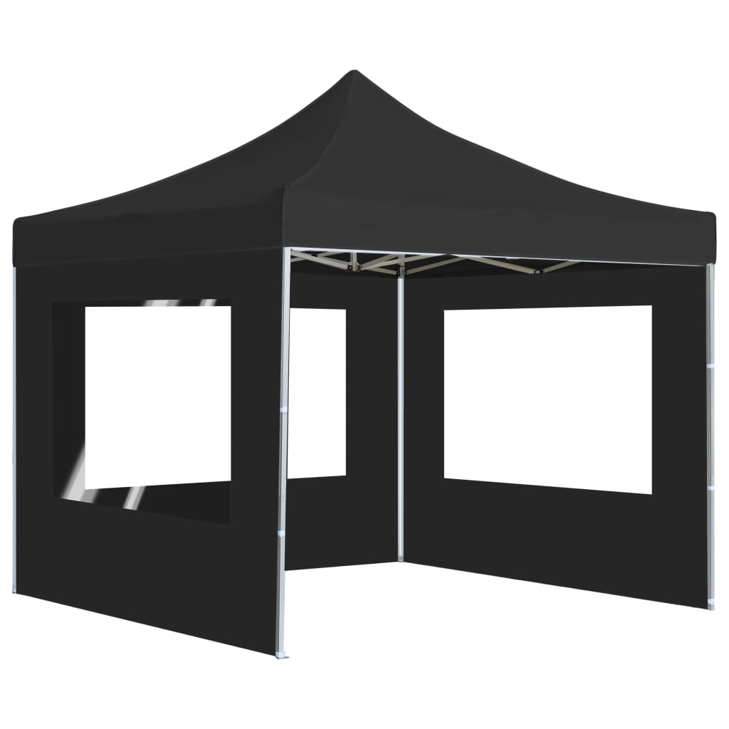 Profi-Partyzelt Faltbar Mit Wänden Aluminium 3×3M