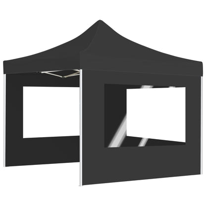 Profi-Partyzelt Faltbar Mit Wänden Aluminium 3×3M