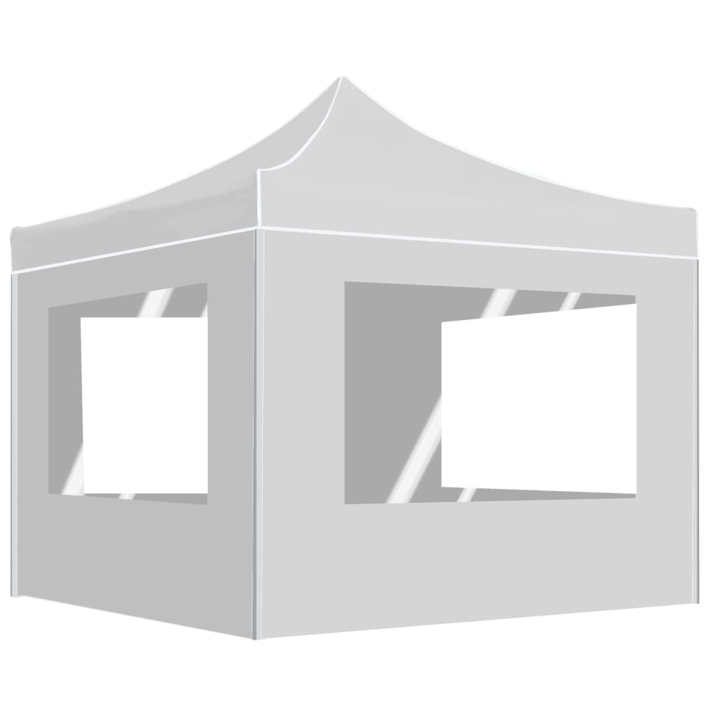 Profi-Partyzelt Faltbar Mit Wänden Aluminium 3×3M