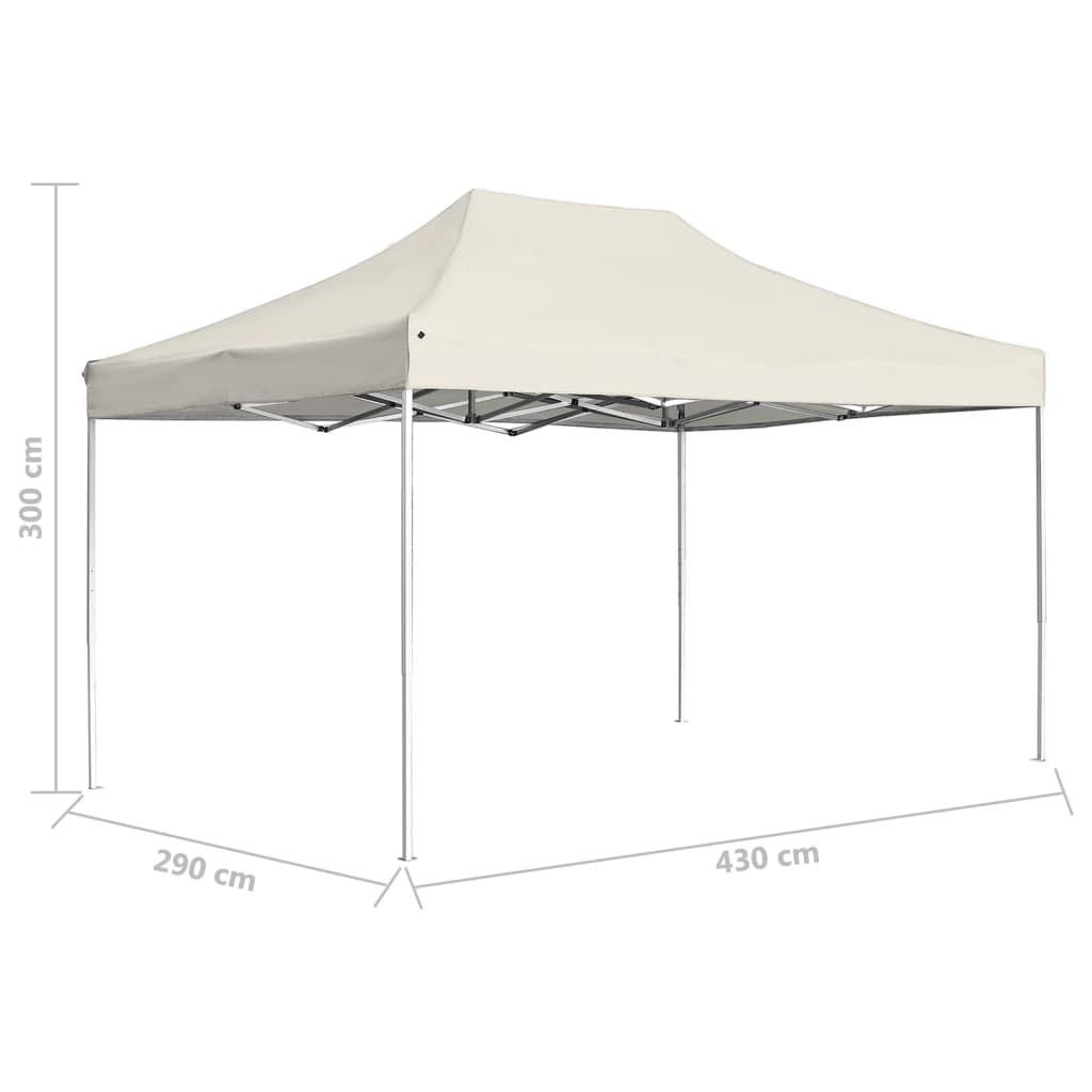 Profi-Partyzelt Faltbar Aluminium 4,5X3 M