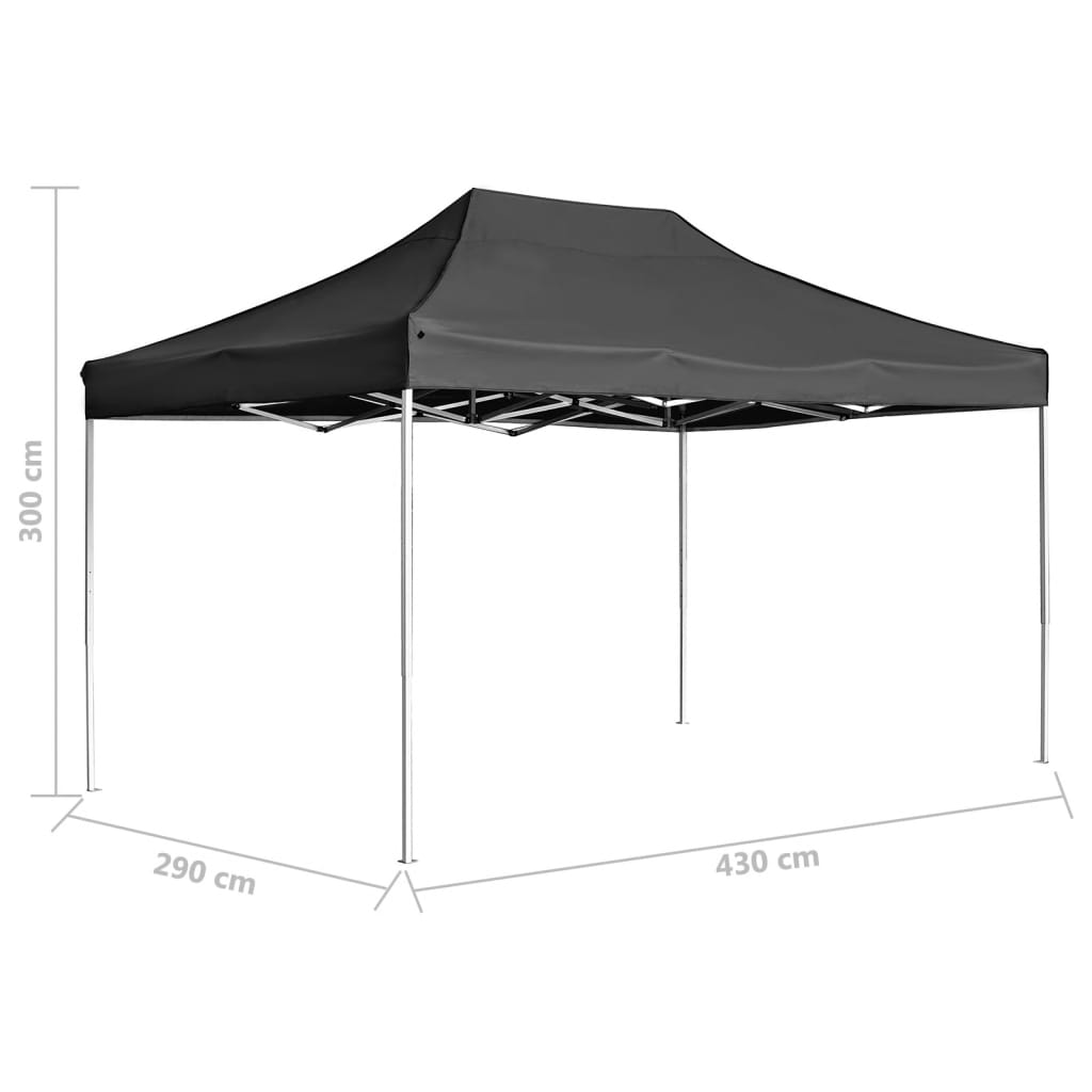 Profi-Partyzelt Faltbar Aluminium 4,5X3 M