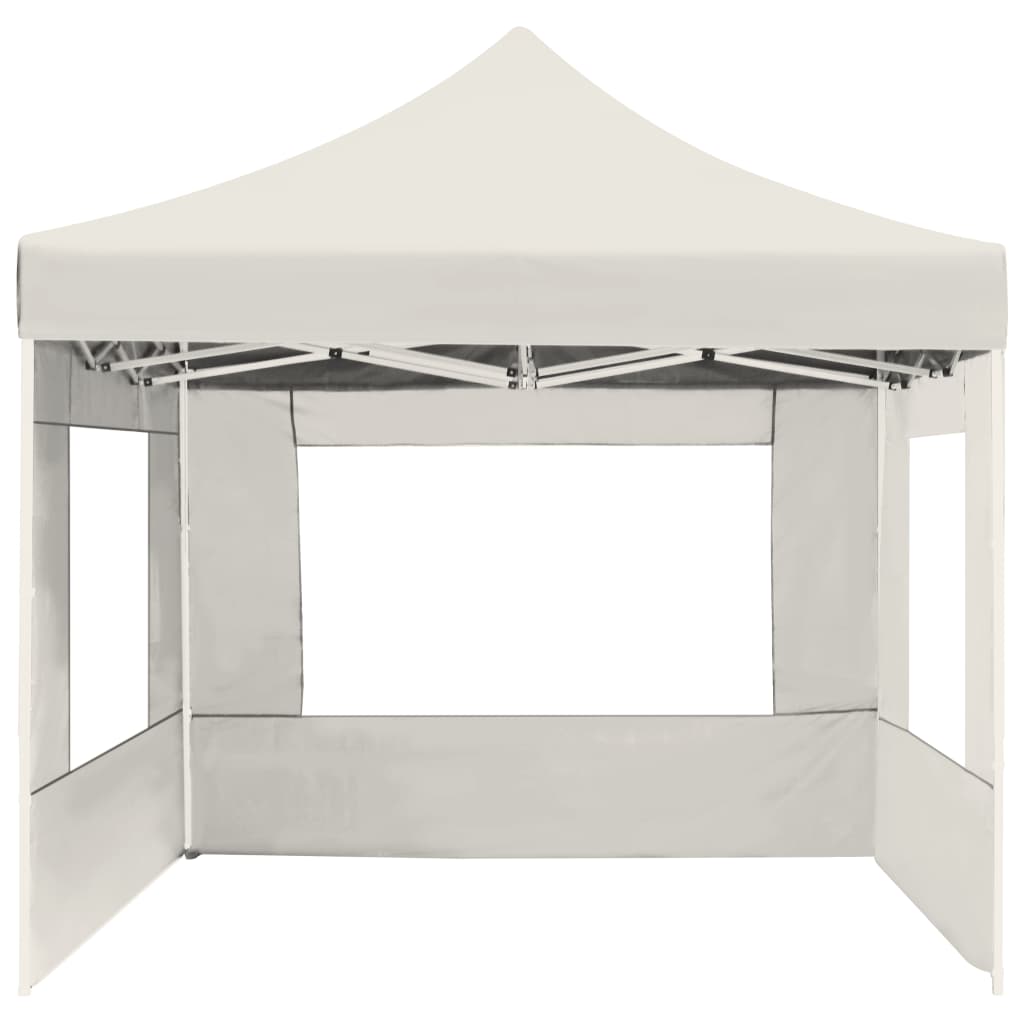 Profi-Partyzelt Faltbar Mit Wänden Aluminium 4,5X3 M