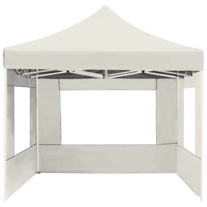Profi-Partyzelt Faltbar Mit Wänden Aluminium 4,5X3 M