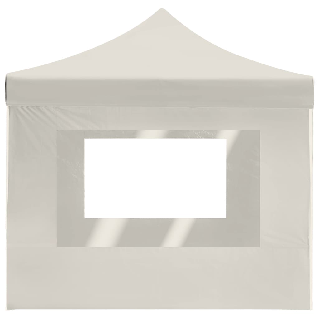 Profi-Partyzelt Faltbar Mit Wänden Aluminium 4,5X3 M