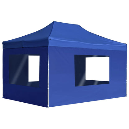 Profi-Partyzelt Faltbar Mit Wänden Aluminium 4,5X3 M