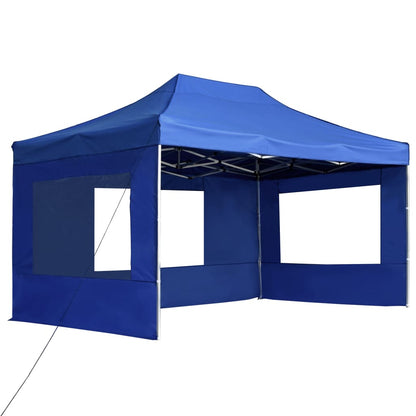 Profi-Partyzelt Faltbar Mit Wänden Aluminium 4,5X3 M