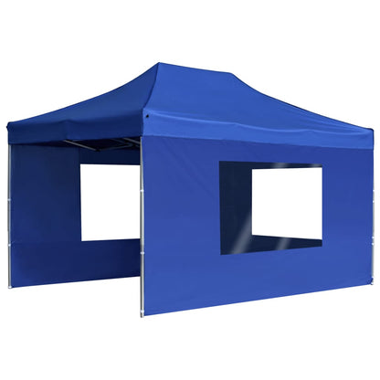 Profi-Partyzelt Faltbar Mit Wänden Aluminium 4,5X3 M