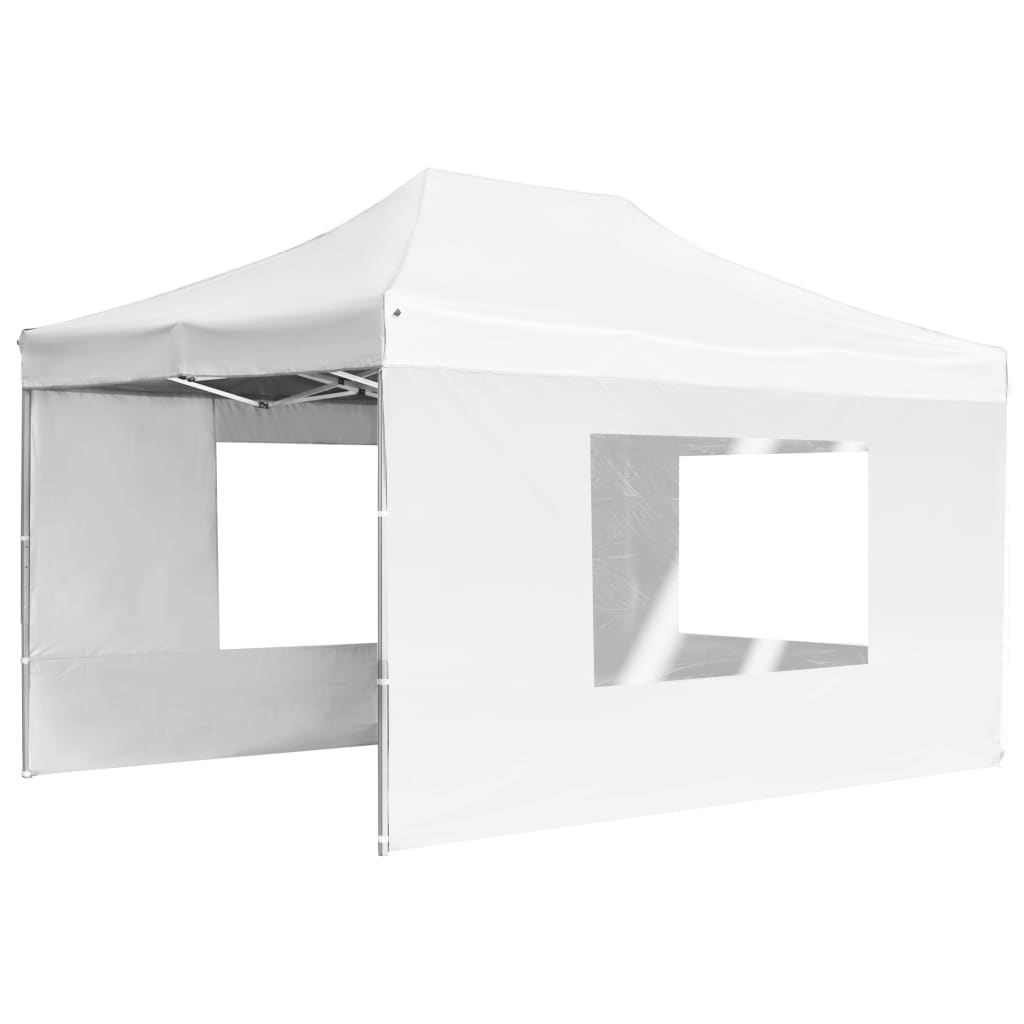Profi-Partyzelt Faltbar Mit Wänden Aluminium 4,5×3M