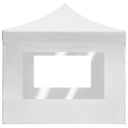 Profi-Partyzelt Faltbar Mit Wänden Aluminium 4,5×3M