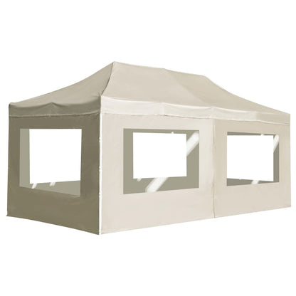 Profi-Partyzelt Faltbar Mit Wänden Aluminium 6×3M