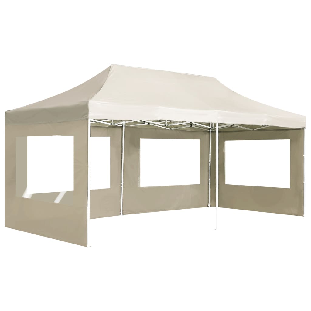 Profi-Partyzelt Faltbar Mit Wänden Aluminium 6×3M