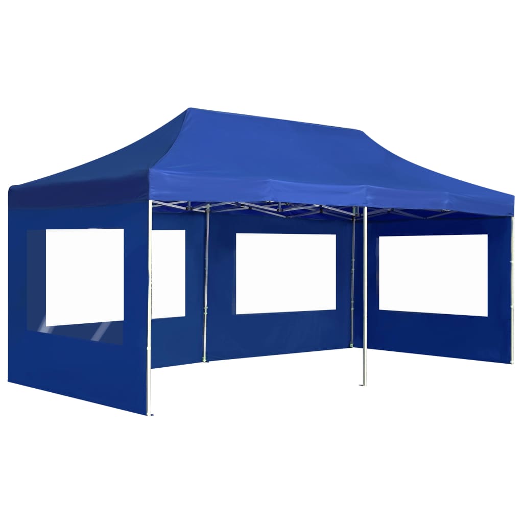 Profi-Partyzelt Faltbar Mit Wänden Aluminium 6×3M