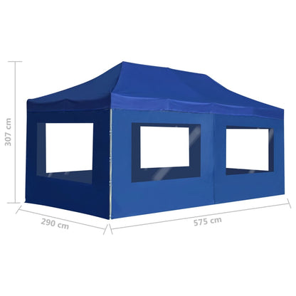 Profi-Partyzelt Faltbar Mit Wänden Aluminium 6×3M