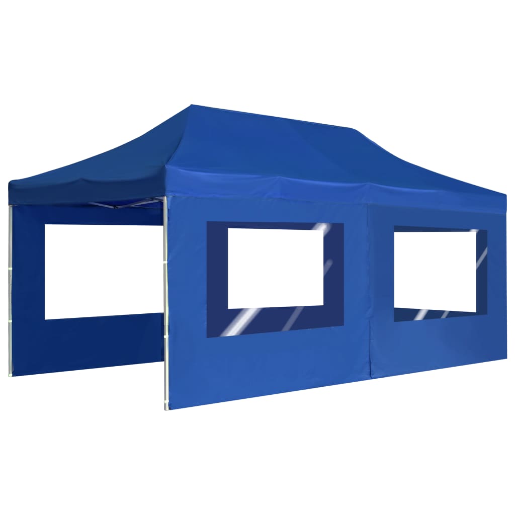 Profi-Partyzelt Faltbar Mit Wänden Aluminium 6×3M