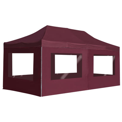 Profi-Partyzelt Faltbar Mit Wänden Aluminium 6×3M