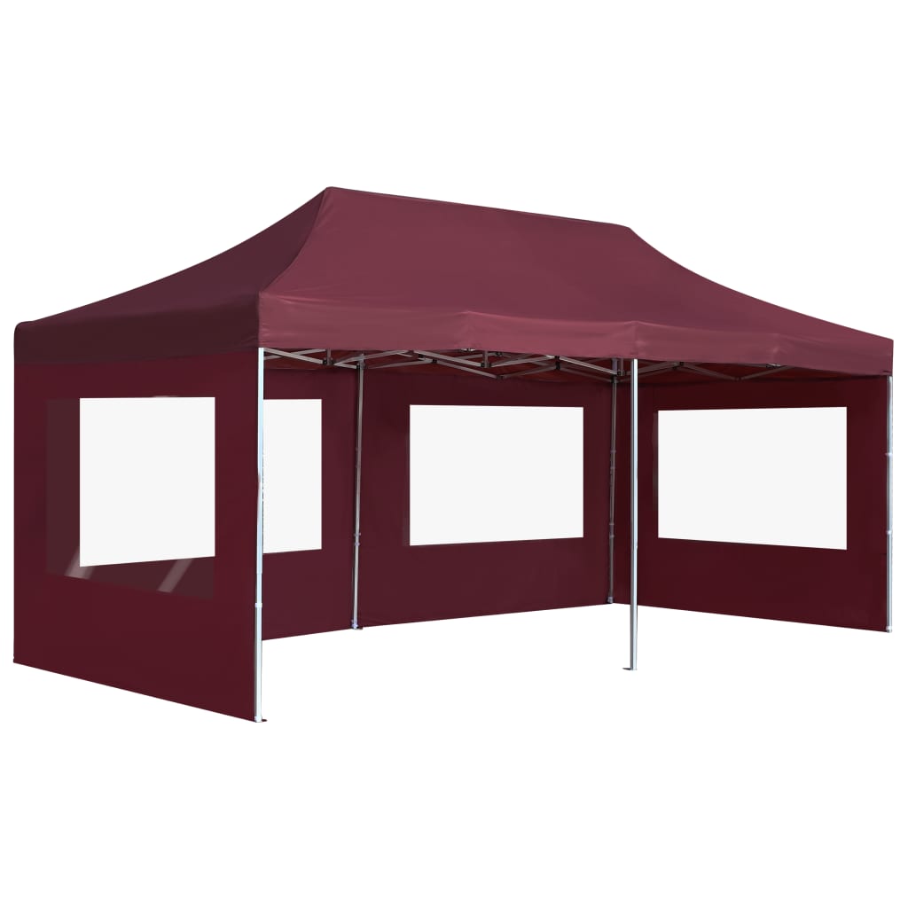 Profi-Partyzelt Faltbar Mit Wänden Aluminium 6×3M