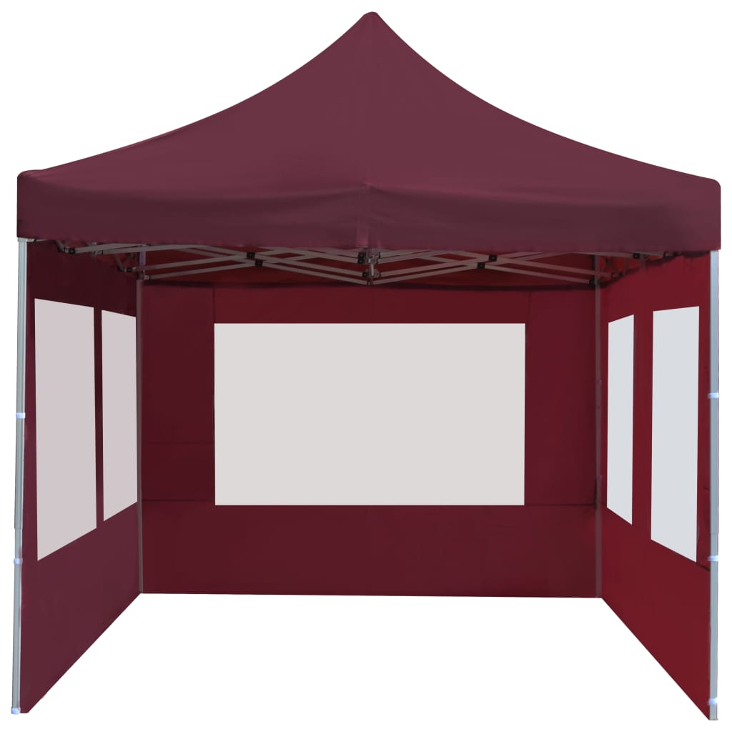Profi-Partyzelt Faltbar Mit Wänden Aluminium 6×3M