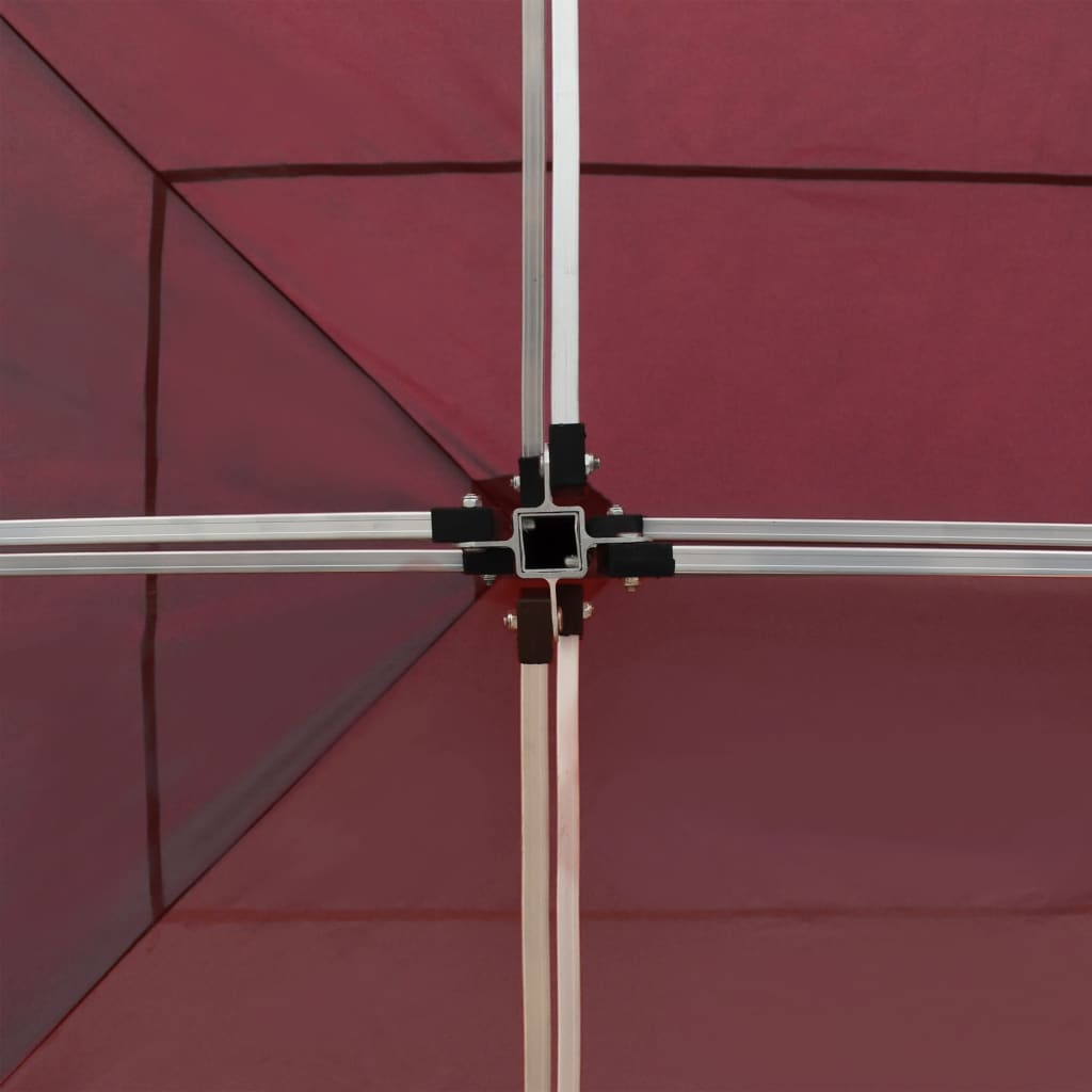 Profi-Partyzelt Faltbar Mit Wänden Aluminium 6×3M