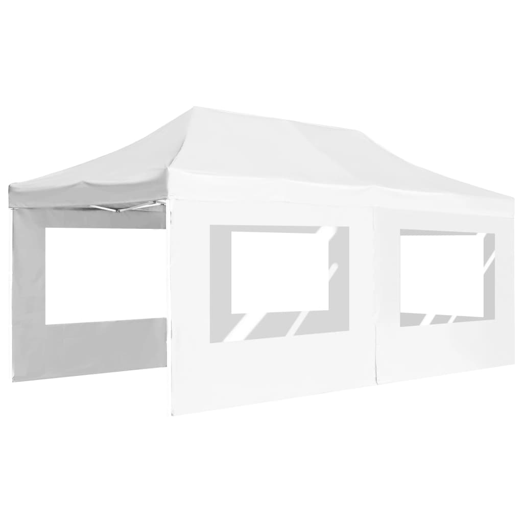 Profi-Partyzelt Faltbar Mit Wänden Aluminium 6×3M