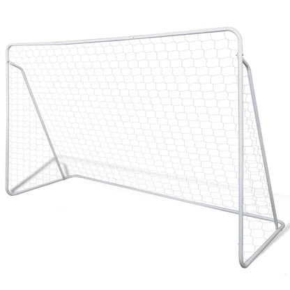 Fußball-Tornetze 2 Stück 240 X 90 X 150 Cm Stahl