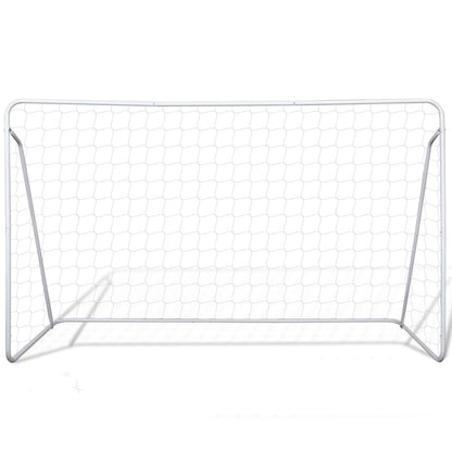 Fußball-Tornetze 2 Stück 240 X 90 X 150 Cm Stahl