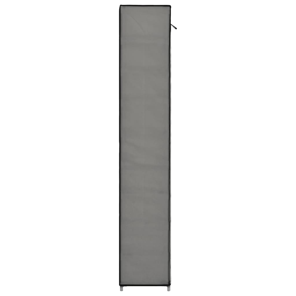 Schuhschrank Mit Abdeckung 57 X 29 X 162 Cm Stoff