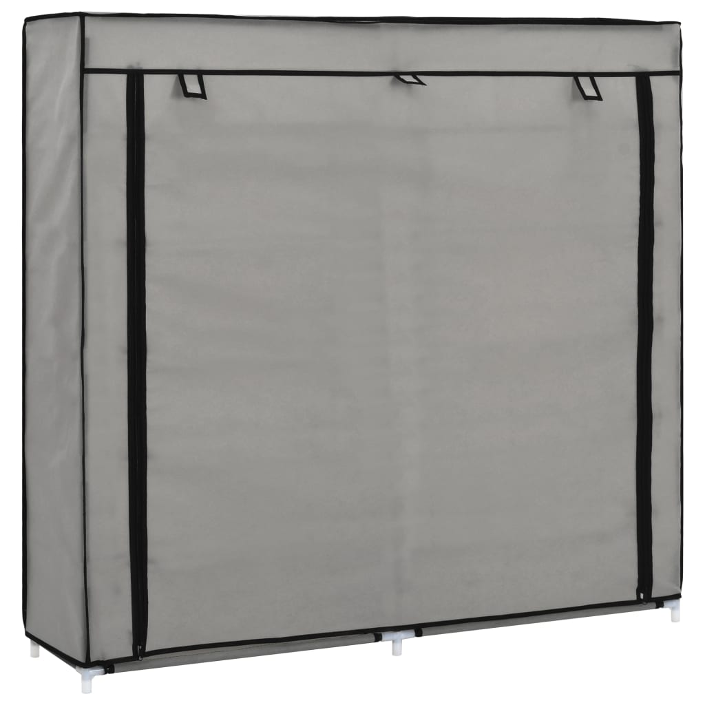 Schuhschrank Mit Abdeckung 115 X 28 X 110 Cm Stoff