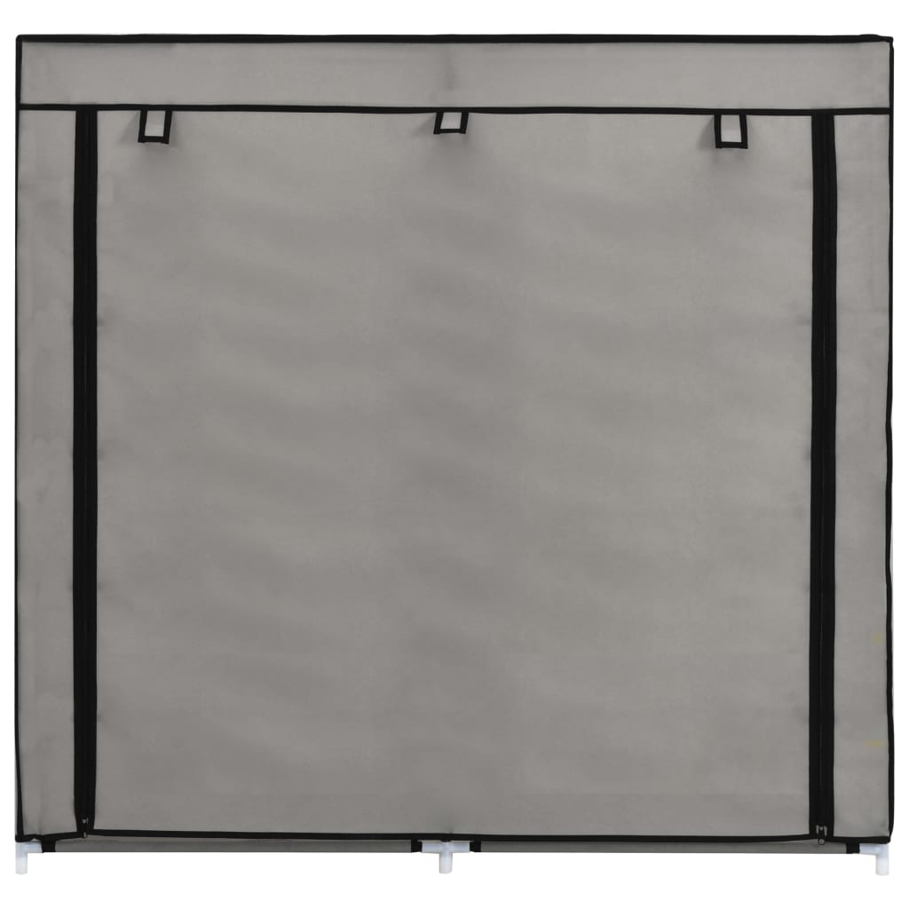 Schuhschrank Mit Abdeckung 115 X 28 X 110 Cm Stoff