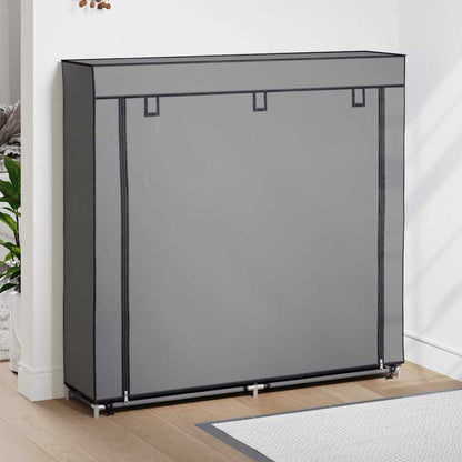 Schuhschrank Mit Abdeckung 115 X 28 X 110 Cm Stoff