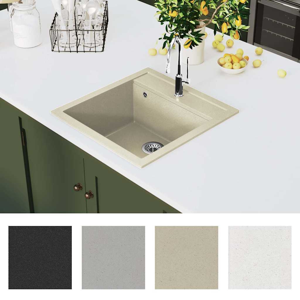 Granitspüle Einzelbecken