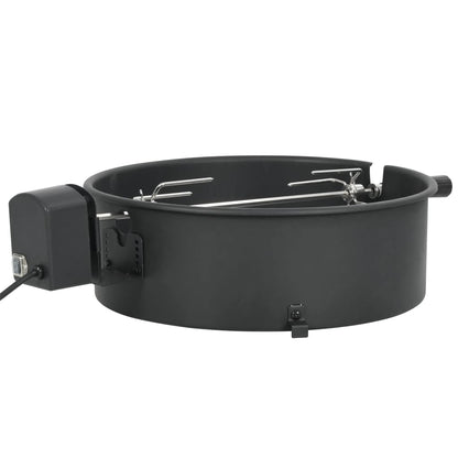 Bbq Rotisserie Ring Set Schwarz