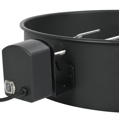 Bbq Rotisserie Ring Set Schwarz