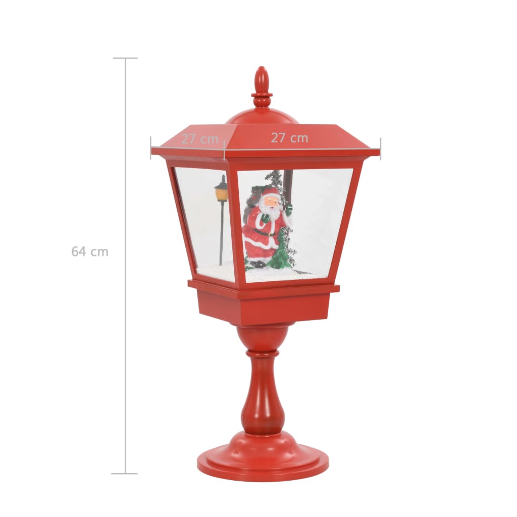 Weihnachts-Stehleuchte Mit Weihnachtsmann 64 Cm Led