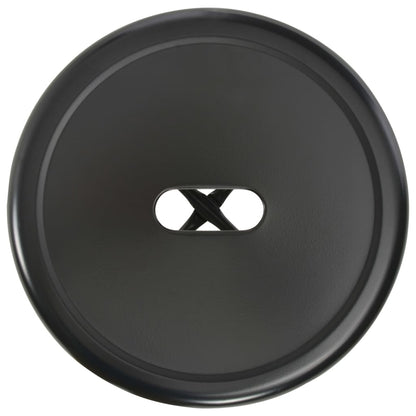 3-Teiliges Bar-Set Stahl Schwarz
