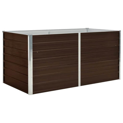 Hochbeet 160 X 80 X 77 Cm Verzinkter Stahl