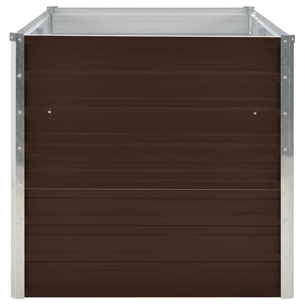 Hochbeet 160 X 80 X 77 Cm Verzinkter Stahl